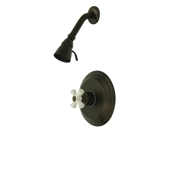 Shower Faucet, 2, Wall Mount, Oil Rubbed Bronze